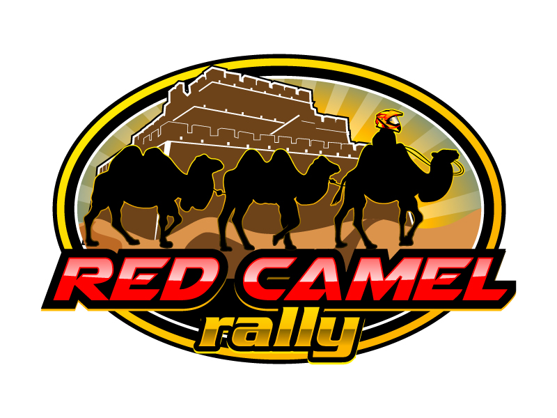 red camel rally RCR logo design by uttam