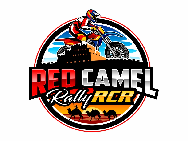 red camel rally RCR logo design by haze