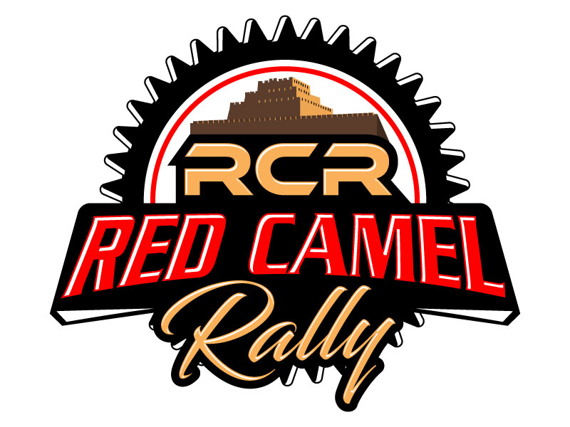 red camel rally RCR logo design by Gilate