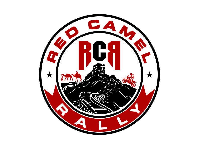 red camel rally RCR logo design by TMaulanaAssa