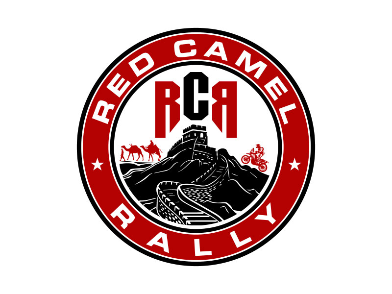 red camel rally RCR logo design by TMaulanaAssa