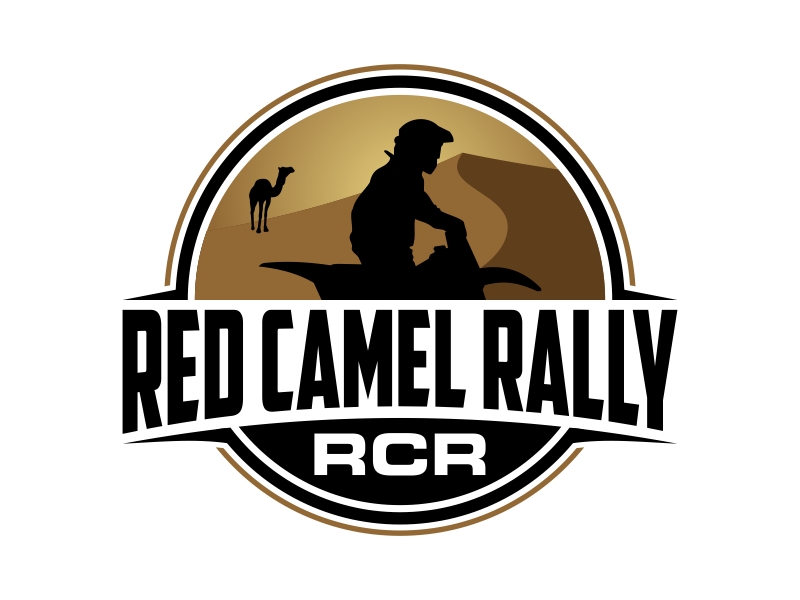 red camel rally RCR logo design by Kruger