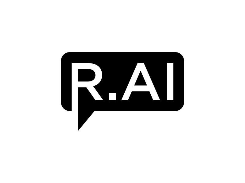Long version: Rekruttering.ai Short version r.ai / R.ai logo design by dewipadi