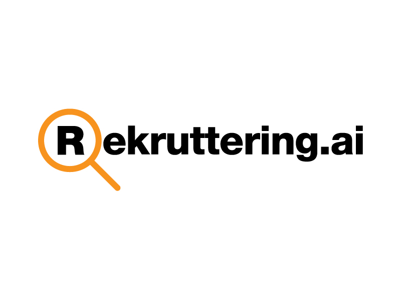 Long version: Rekruttering.ai Short version r.ai / R.ai logo design by pambudi