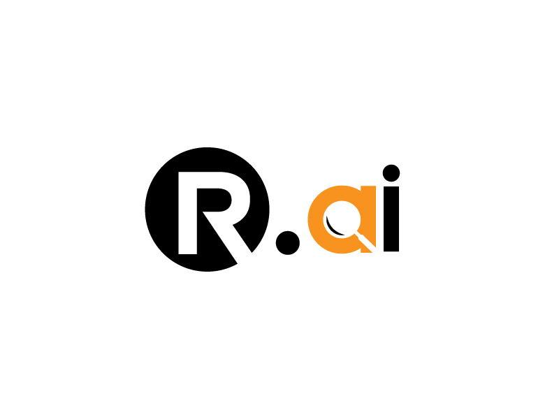 Long version: Rekruttering.ai Short version r.ai / R.ai logo design by pambudi