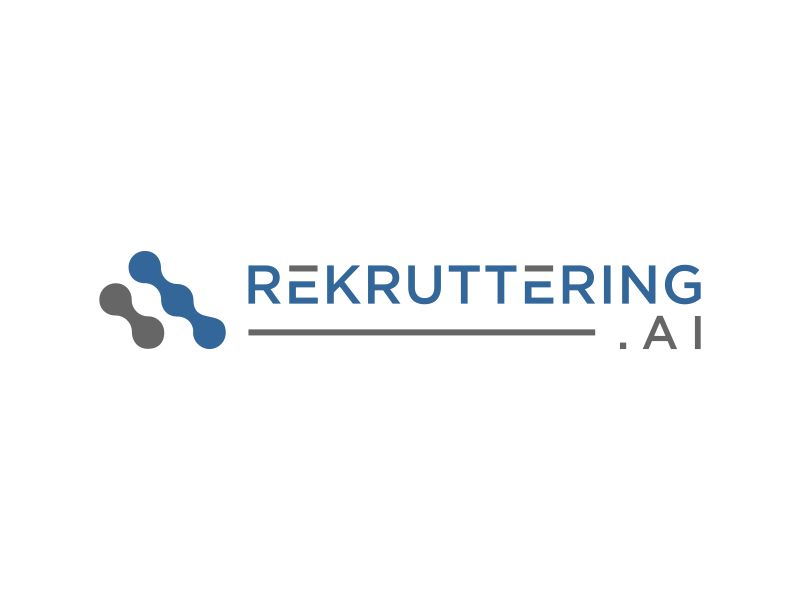 Long version: Rekruttering.ai Short version r.ai / R.ai logo design by cocote