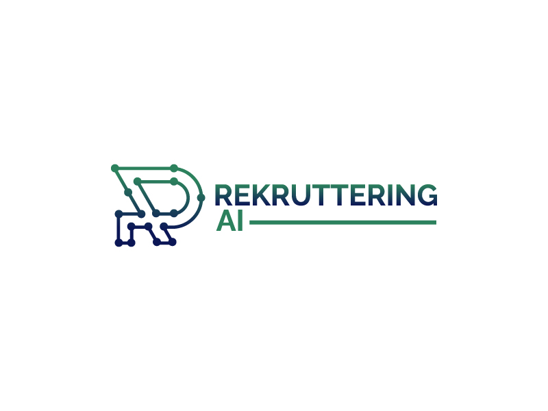 Long version: Rekruttering.ai Short version r.ai / R.ai logo design by czars
