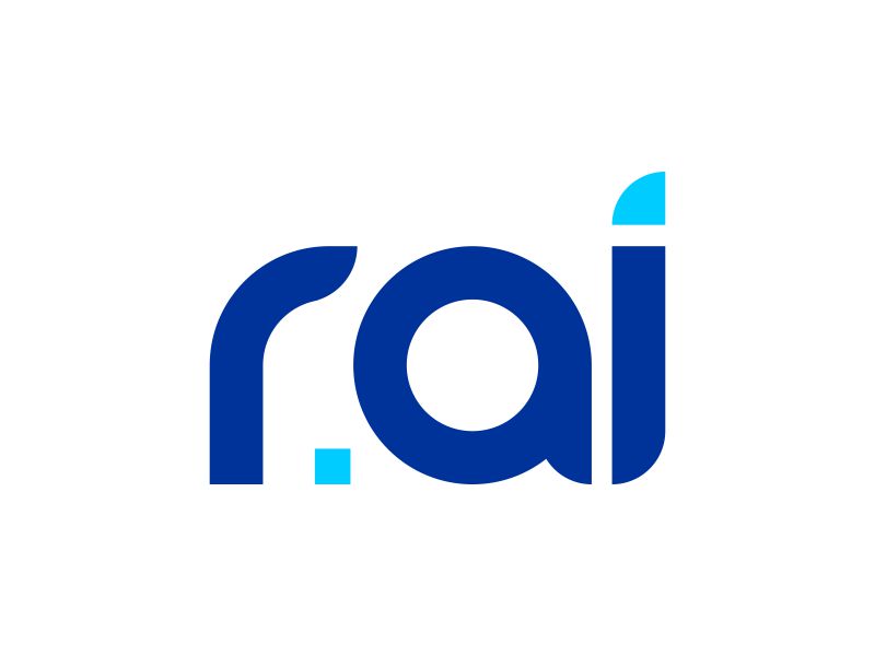 Long version: Rekruttering.ai Short version r.ai / R.ai logo design by veter
