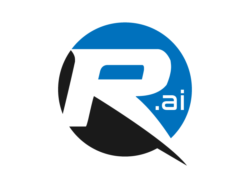 Long version: Rekruttering.ai Short version r.ai / R.ai logo design by jaize