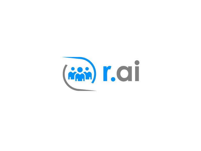Long version: Rekruttering.ai Short version r.ai / R.ai logo design by bezalel