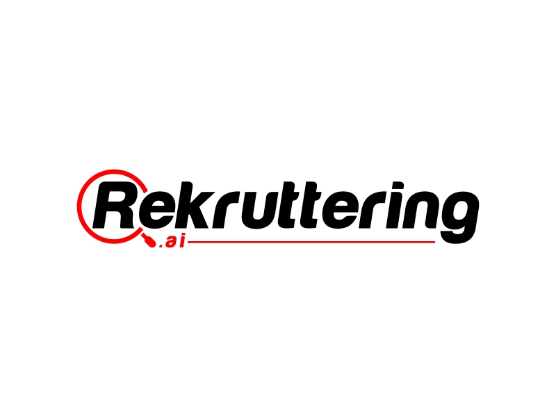Long version: Rekruttering.ai Short version r.ai / R.ai logo design by qqdesigns