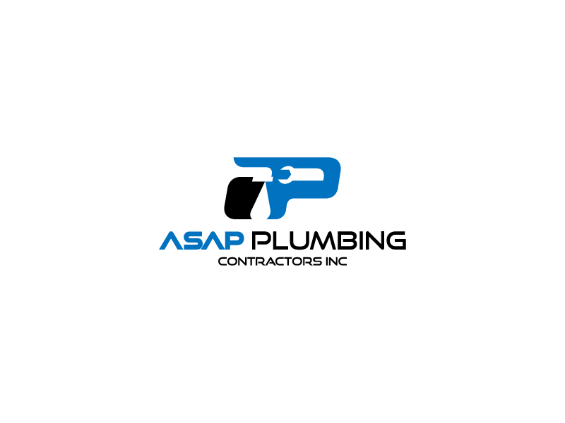 AP (Asap Plumbing) logo design by maya