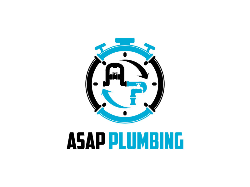 AP (Asap Plumbing) logo design by TMaulanaAssa