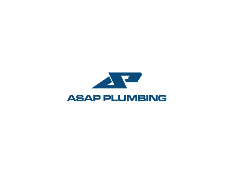 AP (Asap Plumbing) logo design by sodimejo