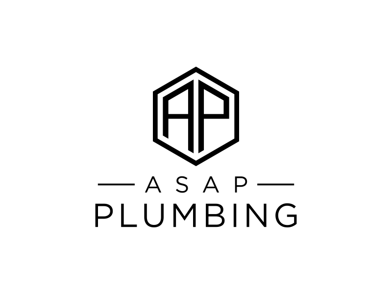 AP (Asap Plumbing) logo design by EkoBooM