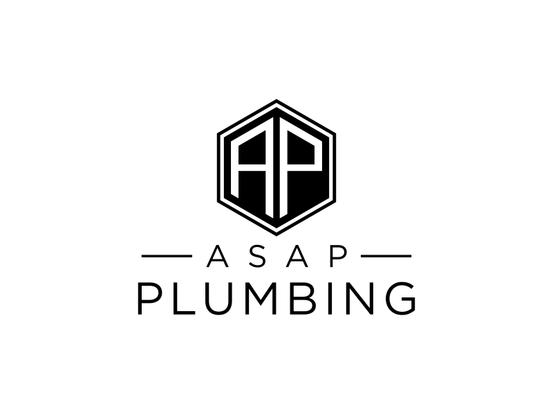 AP (Asap Plumbing) logo design by EkoBooM