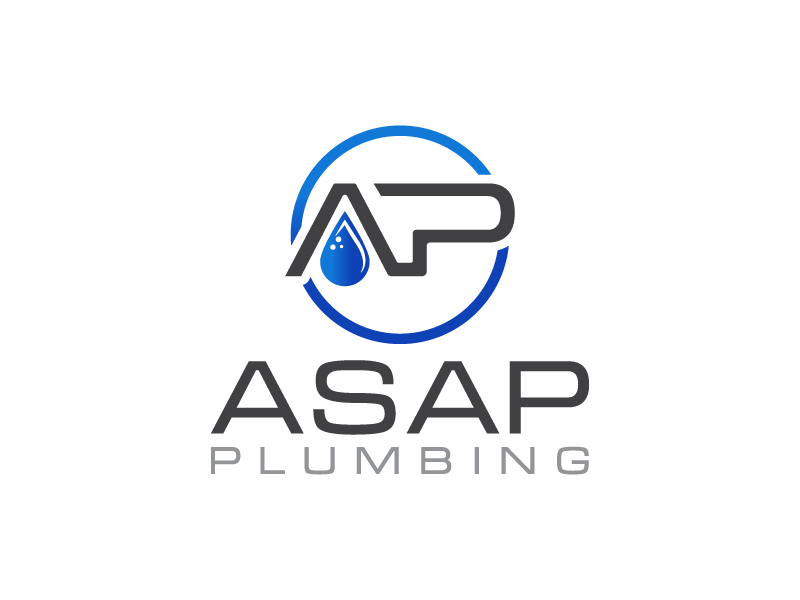 AP (Asap Plumbing) logo design by MonkDesign