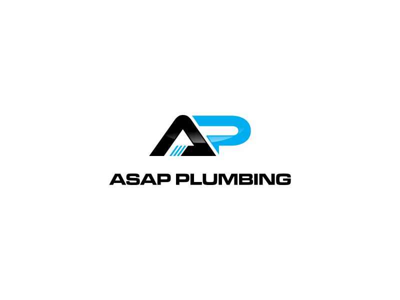 AP (Asap Plumbing) logo design by Zeratu