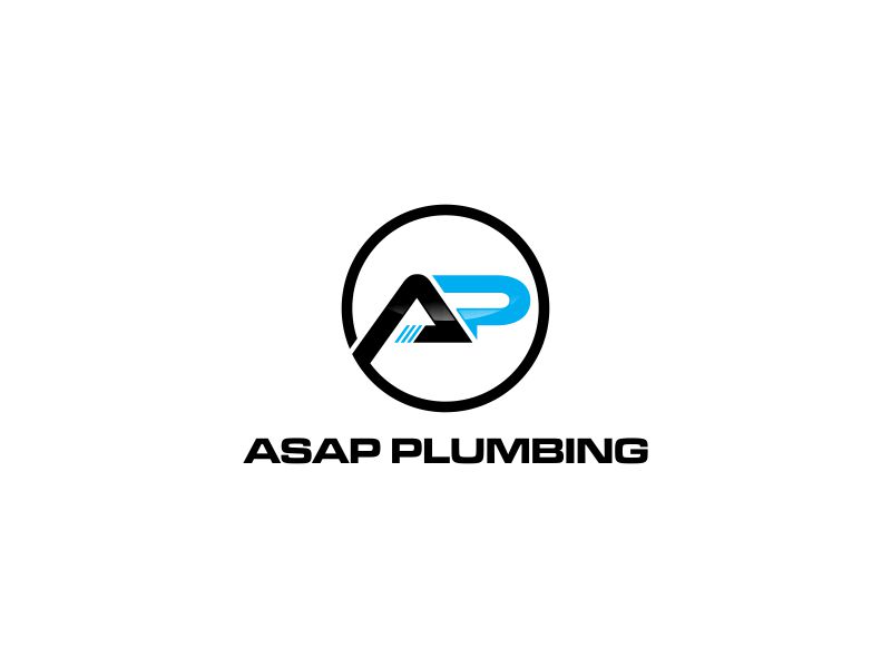 AP (Asap Plumbing) Logo Design