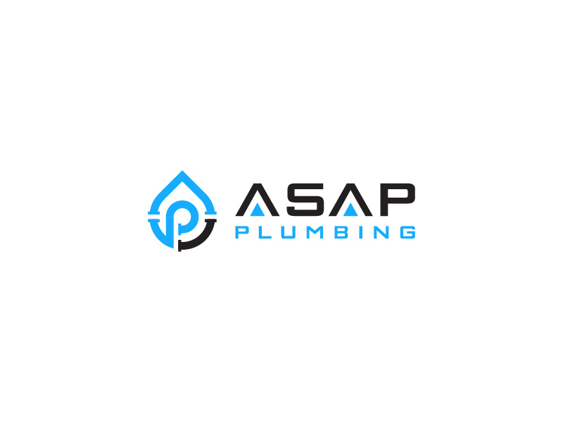 AP (Asap Plumbing) logo design by CreativeKiller