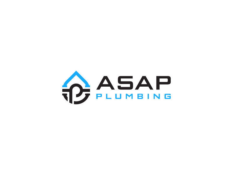 AP (Asap Plumbing) logo design by CreativeKiller