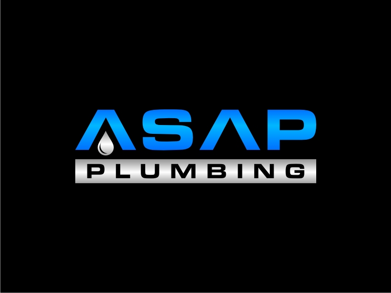 AP (Asap Plumbing) logo design by GemahRipah