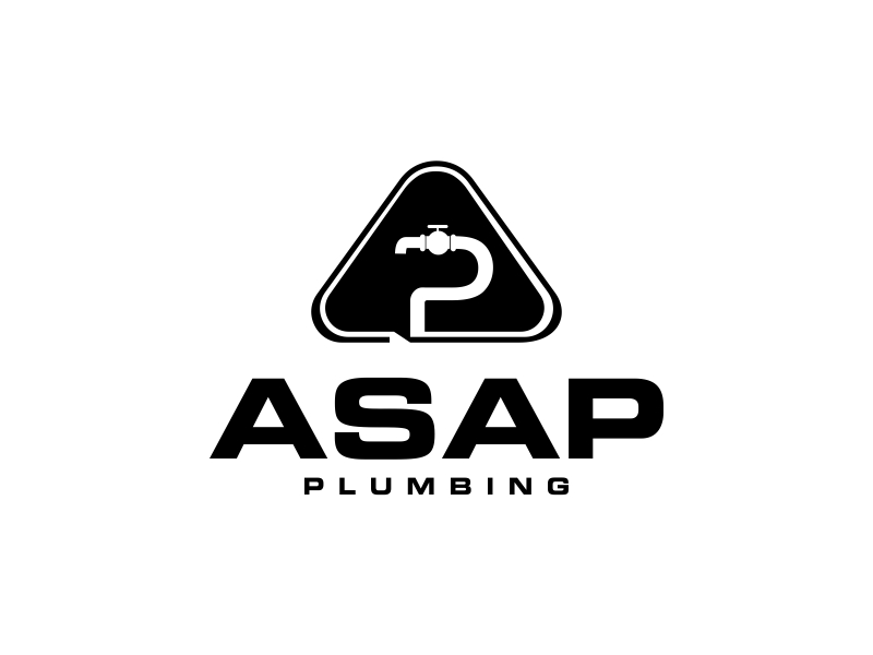 AP (Asap Plumbing) logo design by Mahrein