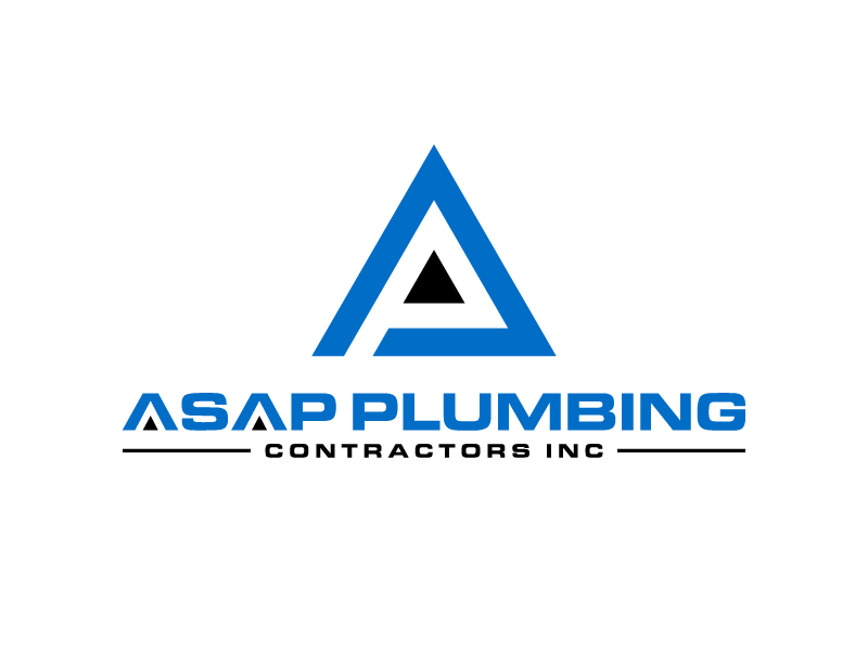 AP (Asap Plumbing) logo design by BrainStorming