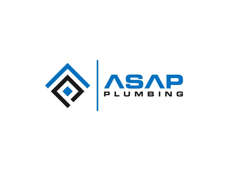 AP (Asap Plumbing) logo design by SelaArt