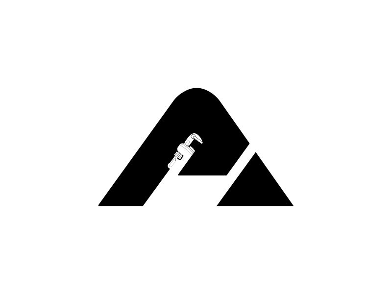 AP (Asap Plumbing) logo design by assava