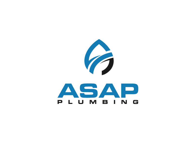 AP (Asap Plumbing) logo design by bezalel