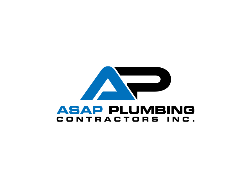AP (Asap Plumbing) logo design by labo