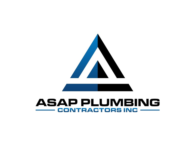 AP (Asap Plumbing) logo design by ndndn