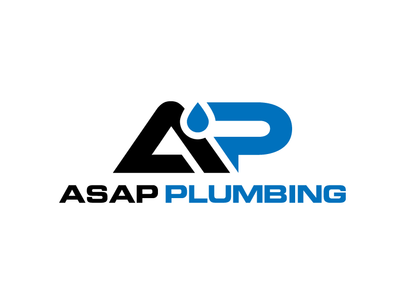 AP (Asap Plumbing) logo design by denfransko