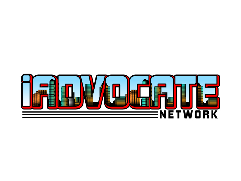 iAdvocate Network logo design by Koushik