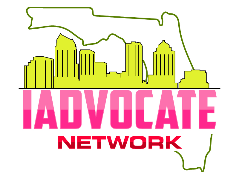 iAdvocate Network logo design by Gilate