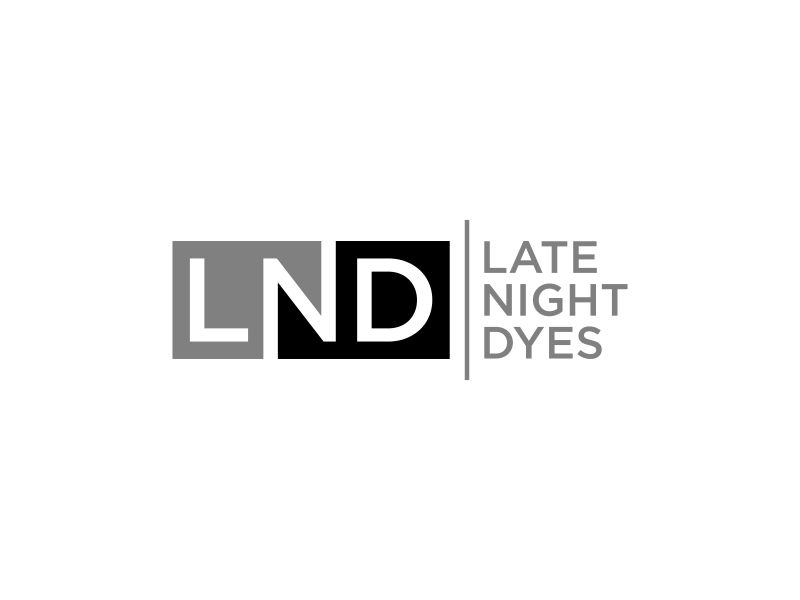 Late Night Dyes logo design by dewipadi
