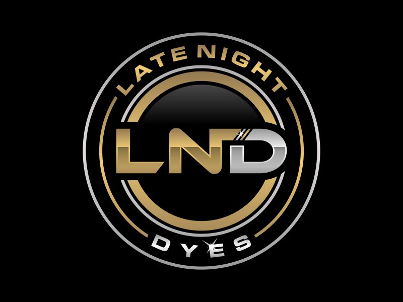 Late Night Dyes logo design by FuArt