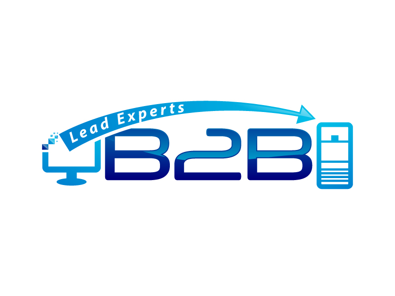 B2B Lead Experts logo design by uttam