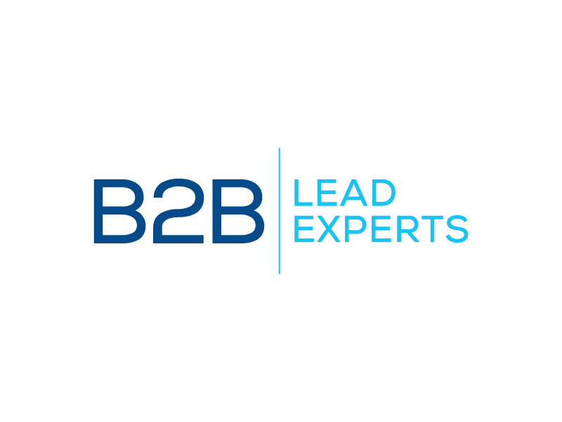 B2B Lead Experts logo design by BrainStorming