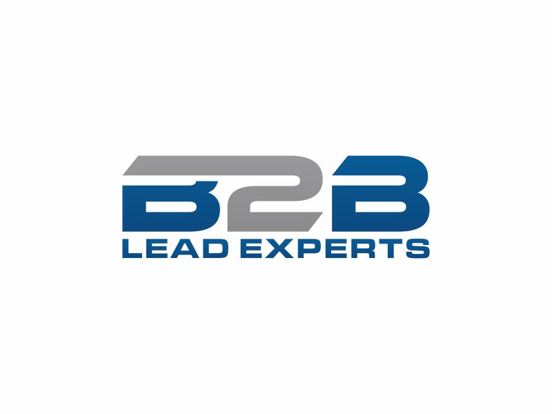 B2B Lead Experts logo design by muda_belia