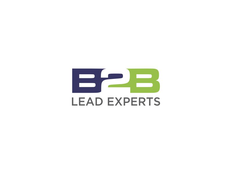 B2B Lead Experts logo design by oke2angconcept