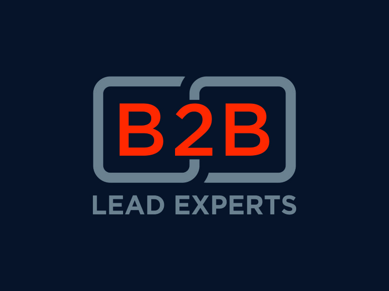 B2B Lead Experts logo design by azizah