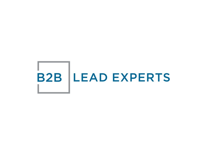 B2B Lead Experts logo design by alby