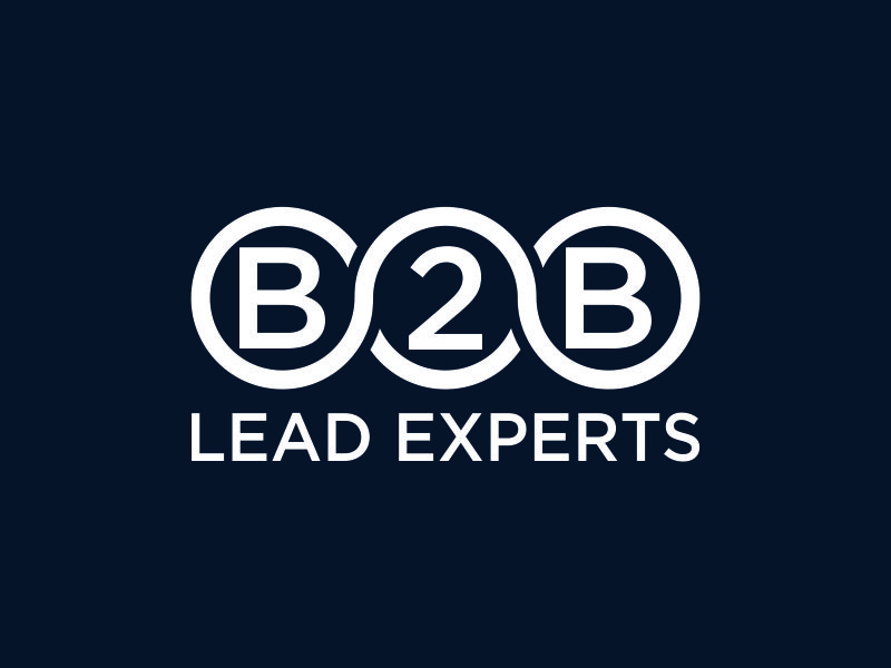 B2B Lead Experts logo design by azizah