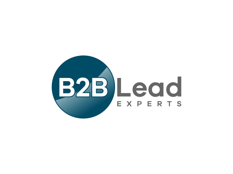 B2B Lead Experts logo design by luckyprasetyo