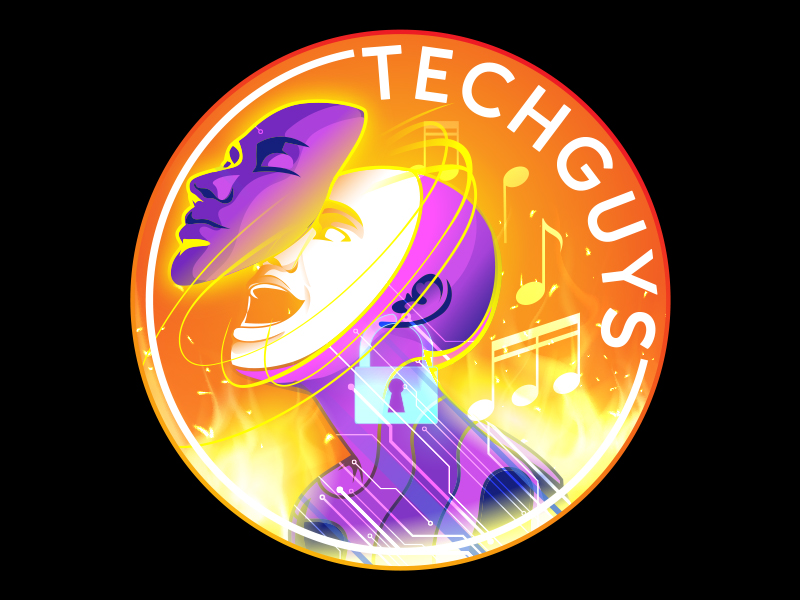 Techguys logo design by ZedArts