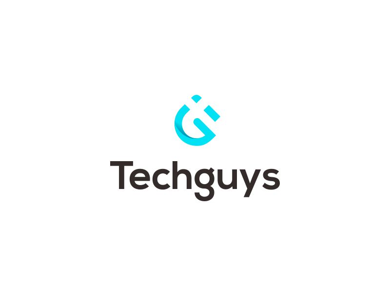 Techguys logo design by paseo