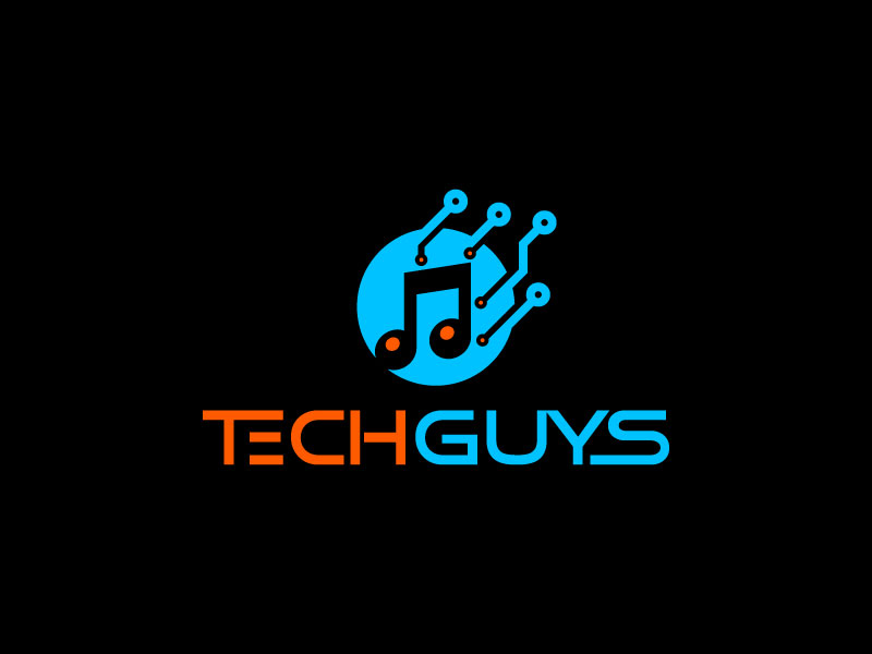 Techguys logo design by Webphixo