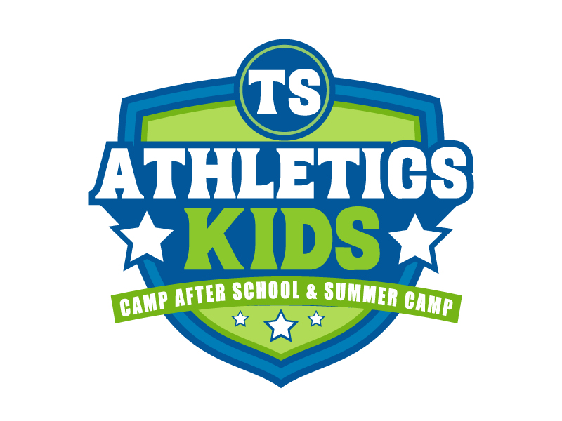 TS Athletics Kids Camp After School & Summer Camp logo design by yaya2a